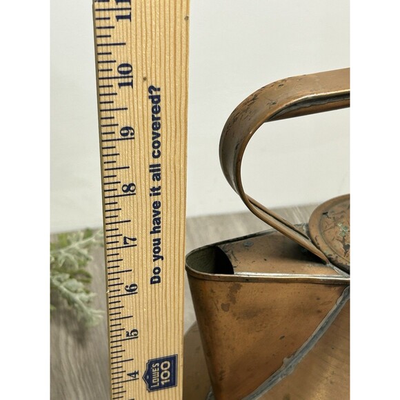 Vintage Copper Teapot Sailing Ship Captains Tea Kettle Coffee Pot Made In USA - Picture 9 of 10